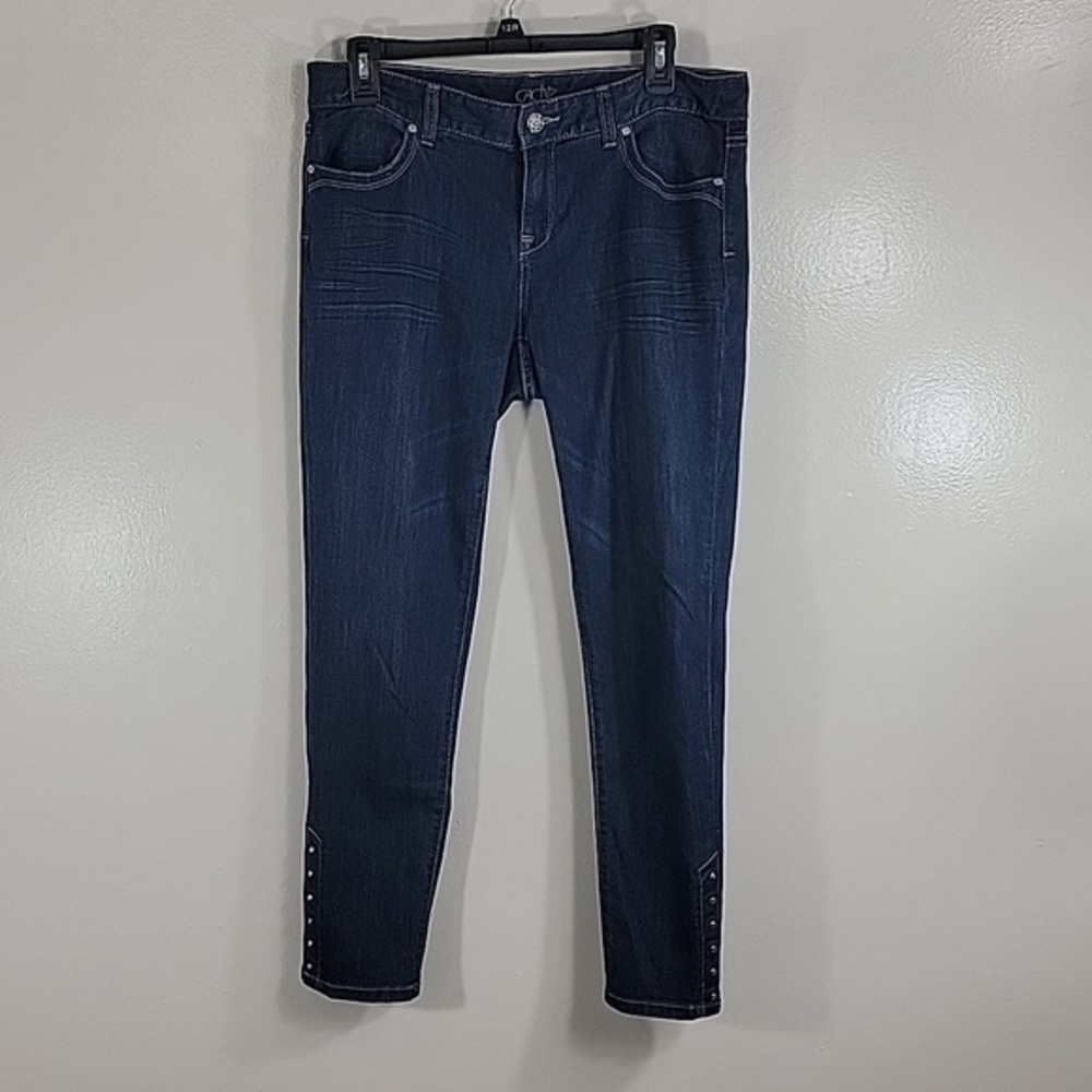 Cache Blue Skinny Denim Women's Jean Pants Size 10